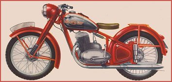 The Jawa Perak (image from 1952 brochure)