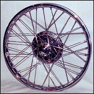 Front wheel assy, all ready to go.