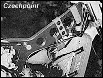 CZ 125cc Works Bike 1983