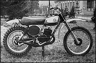 1975 CZ 125 typ 511 prototype/works bike