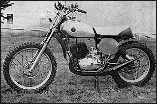1974 CZ 250 works bike