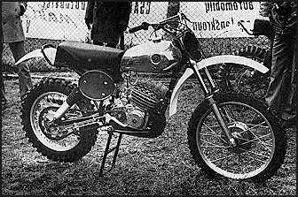 1976, CZ 250 works bike